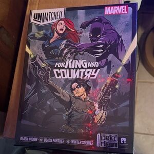 Marvel Unmatched: For King and Country - Black, Purple, Red